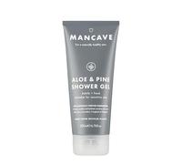 ManCave Sensitive Body Wash 200ml, Adecuado para Pieles Sensibles con Aloe Vera y Pepino, Sin Sulfatos, Sin Parabenos, Natural, Vegano, Libre de Crueldad
