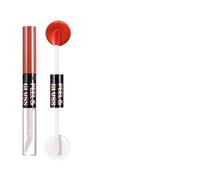 Mancha De Labios Mate Doble Con Acabado Tecnología Transferencia Transferencia Nutritiva A Prueba Manchas Para Uso Diario Peeling Lápiz Labial Doble Finalización