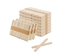 MANCHAP 1000 mini palitos de madera de 2.5 pulgadas, 65 x 10 x 2 mm, palitos de madera para manualidades, palitos de paletas naturales para bricolaje, artes