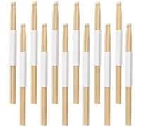 MANCHAP 12 pares de baquetas 5A, baquetas de madera de arce, baquetas de madera para batería, práctica, actuación