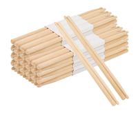 MANCHAP 20 pares de baquetas 5A, baquetas clásicas de madera de arce, baquetas con punta de madera para batería, práctica, rendimiento