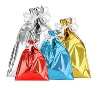 MANCHAP Bolsas de Regalo Con Cordón - 24 Unidades, 4 Tamaños y Colores Surtidos para Cumpleaños y Fiestas de Boda