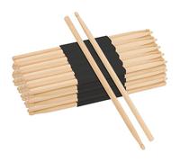 MANCHAP Paquete de 30 pares de baquetas 5A, baquetas con punta de madera para batería, práctica, rendimiento