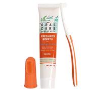 manchas Juego de cepillos de dientes para perros | Juego de cuidado dental para perros, cepillo de dedos para dientes y pasta de dientes, dientes bucales y cuidado de las encías para mascotas