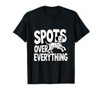 Manchas sobre Todo Amante de los Perros dálmatas Camiseta