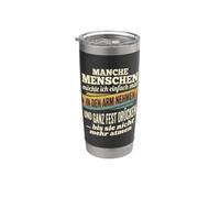 Manche Menschen Bis Sie Nicht Más Atmen Humor Vaso térmico de acero inoxidable de doble pared