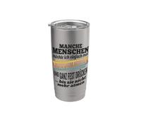 Manche Menschen Bis Sie Nicht Más Atmen Humor Vaso térmico de acero inoxidable de doble pared