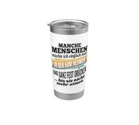 Manche Menschen Bis Sie Nicht Más Atmen Humor Vaso térmico de acero inoxidable de doble pared