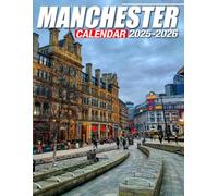 Manchester Calendar 2025 - 2026: Spread Joy and Stay Organized with a 24-Month Planner with US Holidays - Ideal for Gifting or White Elephant Parties, Perfect Christmas Gift