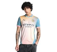 Manchester City Definitely City Camiseta 2024/25 Temporada - Réplica - Hombre - Rosa - Talla: S