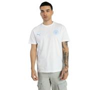 Manchester City - Essentials Colección - Camiseta para Hombre - Blanco - XX-Grande