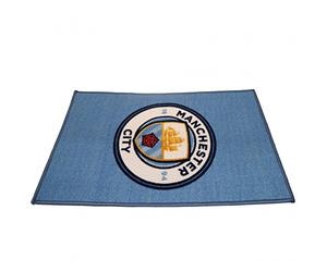 MANCHESTER CITY FC - Alfombra (Talla Única) (Azul)