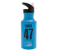 Manchester City FC - Botella de Agua Foden de Aluminio (Talla Única) (Azul)