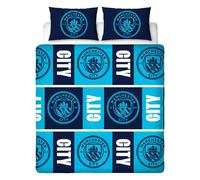 Manchester City FC Llamativo Doble Tapa y Funda de Almohada Nórdicas Niños