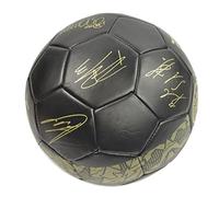 Manchester City FC Man City Phantom Signature Ball Black Gold Size 5 Balón, Adultos Unisex, Multicolor (Multicolor)