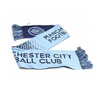 Manchester City FC Official - Bufanda efecto degradado (Talla Única) (Azul Claro/Azul Marino)