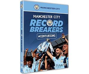 MANCHESTER CITY RECORD BREAKERS CENTURIONS 2017/2018 Sergio Aguero, Pep Guardiola