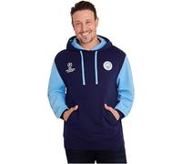MANCHESTER CITY Sudadera con capucha para hombre del F.C, azul marino/azul, S