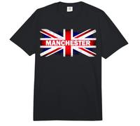 Manchester England Great Britain British Flag Gift Souvenir Comfort Colors Adult Heavyweight T-Shirt