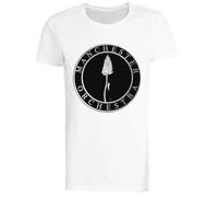 Manchester Orchestra Camiseta Blanca Femenina T-Shirt de Manga Corta Female White tee Women Short Sleeve T-Shirt
