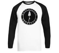 Manchester Orchestra Camiseta de Béisbol Unisex Blanca de Manga Corta Unisex Baseball tee White Short Sleeve T-Shirt