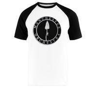 Manchester Orchestra Camiseta de Béisbol Unisex Blanca de Manga Larga Unisex Baseball tee White Long Sleeve T-Shirt