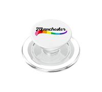 Manchester Pride LGBTQ Desfile Gay Rainbow Inglaterra Reino Unido PopSockets PopGrip para MagSafe