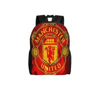 Manchester United Backpack Teenager School Bag Canvas Notebook Backpack Bag Unisex-hjka2415