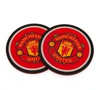 Manchester United F.C... - Juego de Posavasos (2 Unidades), diseño Oficial
