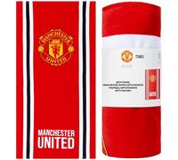 Manchester United F.C. Toallas Baño Grandes Toallas Ducha Toalla Playa Secado Rápido 100% Algodón para Hombre Mujer Adolescente Niños 137x69cm