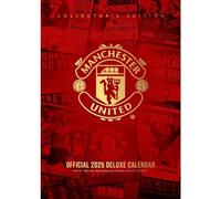 Manchester United FC A3 Deluxe Calendar 2025