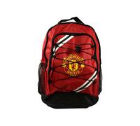 Manchester United FC Mochila Diseño de Rayas Core (BS4484)