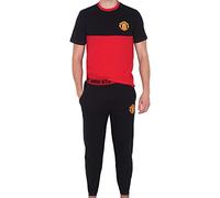 Manchester United FC - Pijama Largo para Hombre - Producto Oficial - M
