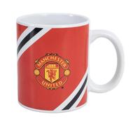 Manchester United FC Taza Diseño de Rayas Core (BS4548)