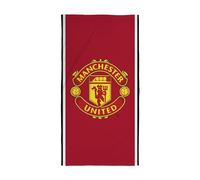 Manchester United Toalla Oficial del FC Character World | Tacto súper Suave, diseño del Club de fútbol hogar, baño, Playa y Piscina | Talla única 75 cm x 150 cm | 100% algodón