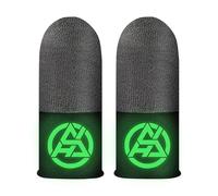 Manchons Pour Doigts De Jeu Mobile, 2 piezas Manchons De Pouce Pour Joueurs, Manchon Brillant Bout Des Doigts, Couverture De Doigt Écran Tactile Respirante Poour Jeux Vidéo Sur Smartphone Et Tablet