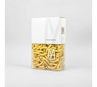 Mancini Pastificio Agricolo - Macarrones 1 kg - 2 x Cajas de 6 paquetes cada una (12 kg)