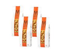 Mancini Pastificio Agricolo Mezze Maniche Línea Clásica - Pasta Artesanal de Sémola de Trigo Duro, Elaborada con Trigo de las Marcas, Trefilada en Bronce, Secado Lento - 4 Paquetes de 500 g