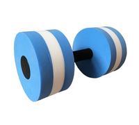 Mancuerna de agua para ejercicio de piscina, mancuerna acuática de espuma EVA con alta flotabilidad para aeróbicos acuáticos, fitness en piscina, 10.8 x 5.9 x 5.9 pulgadas, color azul