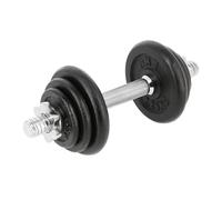 Mancuerna de hierro fundido HMS SG03 35 cm/30 mm Unisex