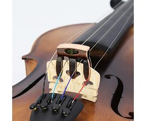 Mancuerna de violín latón rojo mancuerna para violín práctica silenciador 3 garra violín práctica mancuerna durable piezas y accesorios de violín.