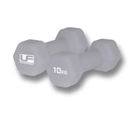 Mancuerna hexagonal recubierta de neopreno UFE Urban Fitness (x2) 10 kg Unisex