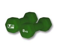 Mancuerna hexagonal recubierta de neopreno UFE Urban Fitness (x2) 8 kg Unisex