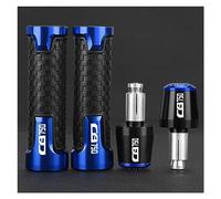 Mancuernas antideslizantes universales para manillar de gel de Go para Hon@&da CB750 CB 750 Hornet Todos los años 2023 2024 Puños Manillar Moto Mango Extremo Anti Vibración Silder Plug(158)