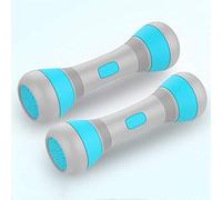 Mancuernas Aptitud Del Ejercicio 1-2-3-4Kg Ajustable Peso Inicio Pequeña Dumbbell Aptitud para el Ejercicio Del Músculo Señoras de la Yoga Lose Weight,Azul,24.2X7.3Cm
