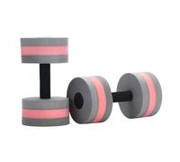 Mancuernas de agua para ejercicio de piscina, mancuernas de espuma EVA para mujer, peso flotante de agua de 270 mm, peso ligero de agua, pesas de fitness de mano, equipo acuático para ejercicio