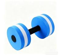 Mancuernas de ejercicio acuático para entrenamientos de gimnasio acuático que proporcionan una resistencia suave con diseño de espuma, adecuadas para todos los niveles de fitness, color rojo (azul)