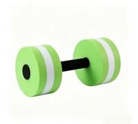 Mancuernas de espuma Aquatic Fitness para entrenamientos de piscina que proporcionan una resistencia suave y amigable con las articulaciones para ejercicios de natación, color verde (verde hierba)