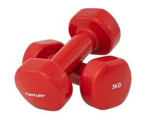 Mancuernas de vinilo Tunturi - 3kg