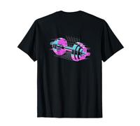 Mancuernas en la Parte Posterior Gimnasio Dumbbells Lover Lifting es mi Terapia Camiseta